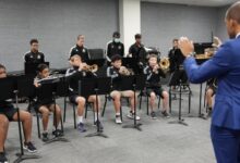 Fort Bend Christian Academy renovates band room following donation