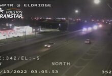 Watch: Police chase on Westpark Tollway turns into foot chase in west Harris County