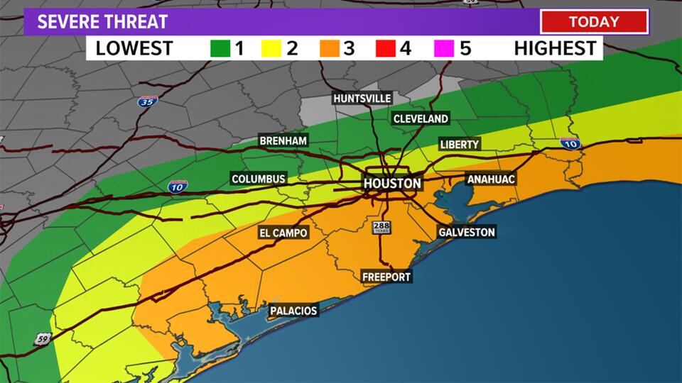 Tornado Warning For Parts Of Fort Bend And Brazoria Counties Until 2 P ...