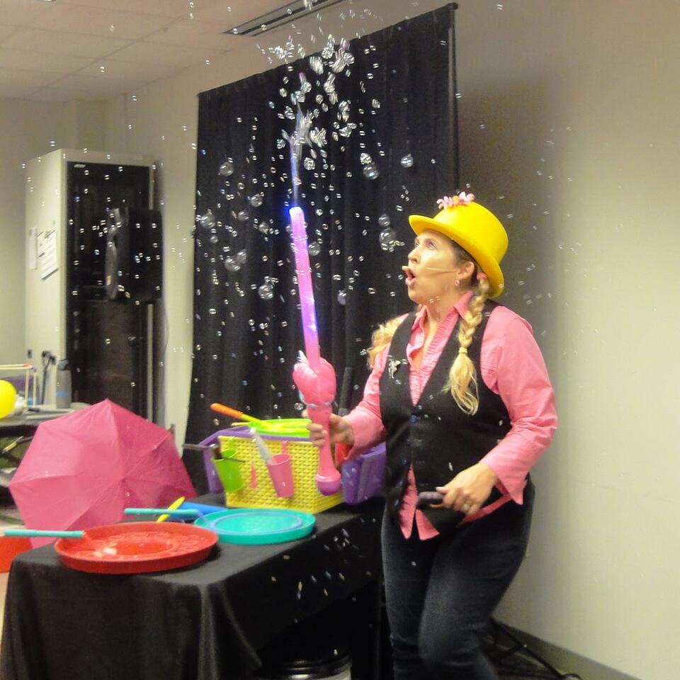 Popular “World Of Bubbles” Children’s Program At Cinco Ranch Branch Library