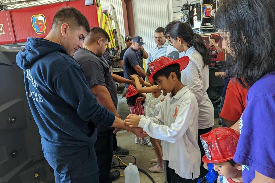 Fort Bend first responders honored for being protectors during Indian festival of Raksha Bandhan