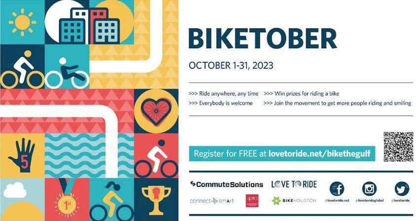 H-GAC’s Commute Solutions Program Launches its Biketober Challenge