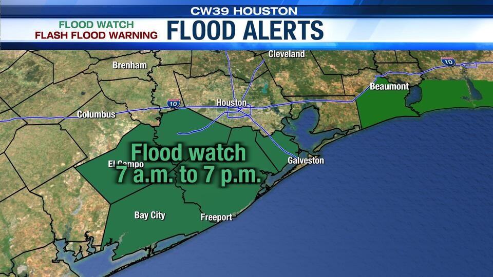 Street flooding possible with heavy rain Wednesday and Thursday