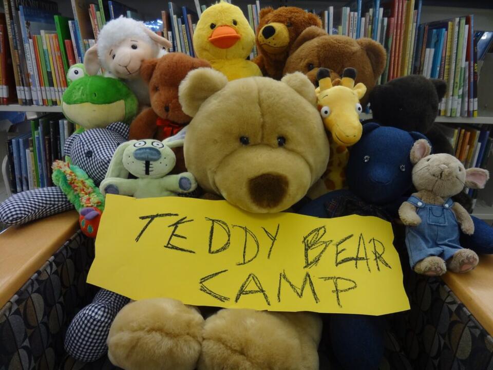 MISSION BEND BRANCH LIBRARY HOLDS TEDDY-BEAR CAMP FOR SPRING BREAK