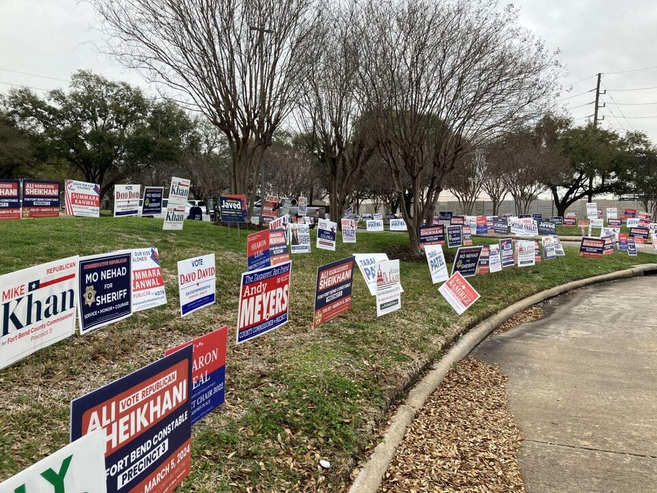 Biden, Trump easily win primaries in Texas, Fort Bend; Meyers to face Patel in Precinct 3