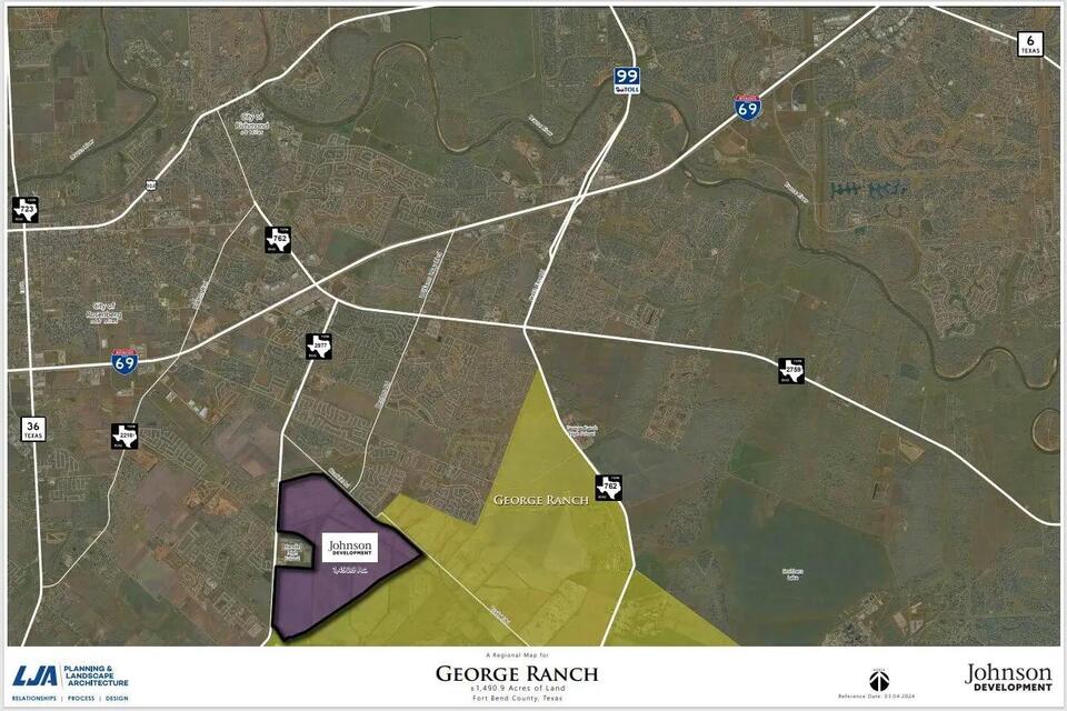 Johnson Development purchases George Foundation land in Fort Bend County