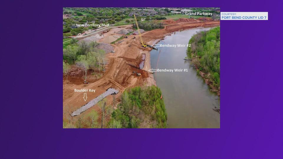 Nearly $26M headed to Fort Bend County for Brazos River Erosion Protection Project