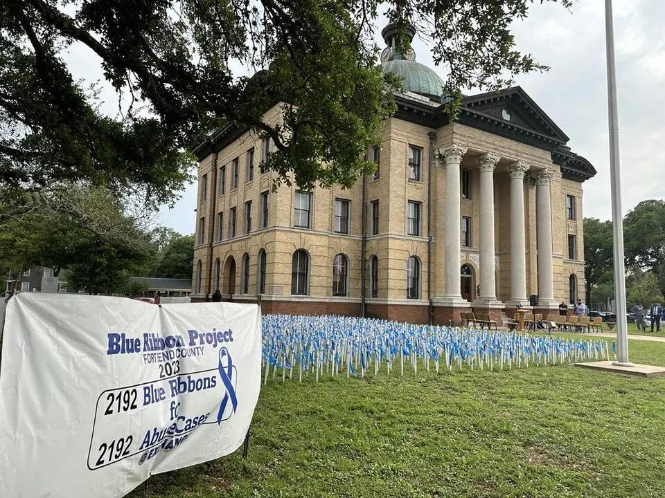 Fort Bend County display aims to raise awareness about child abuse