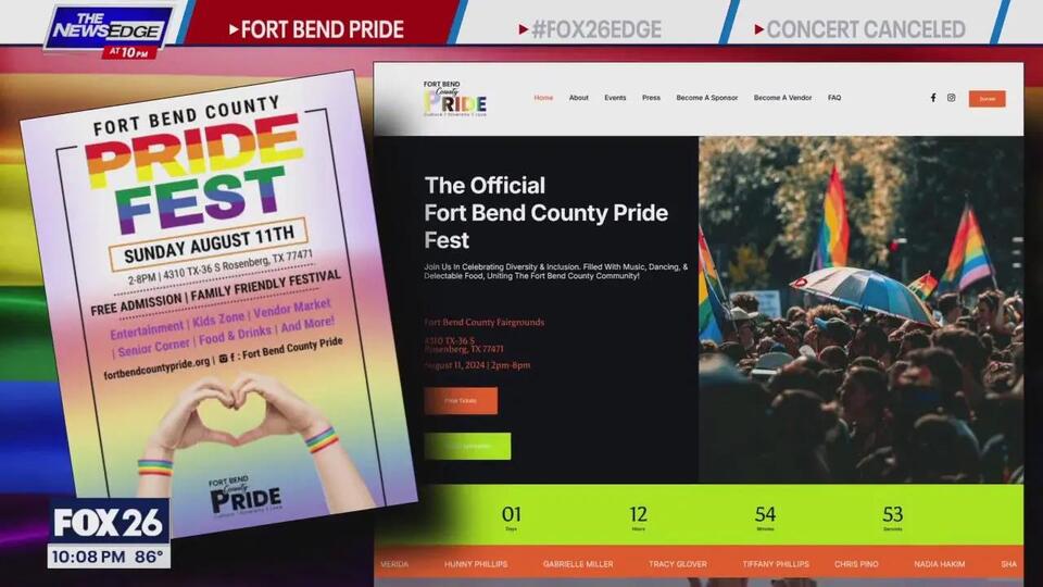 Fort Bend county inagural Pride Fest